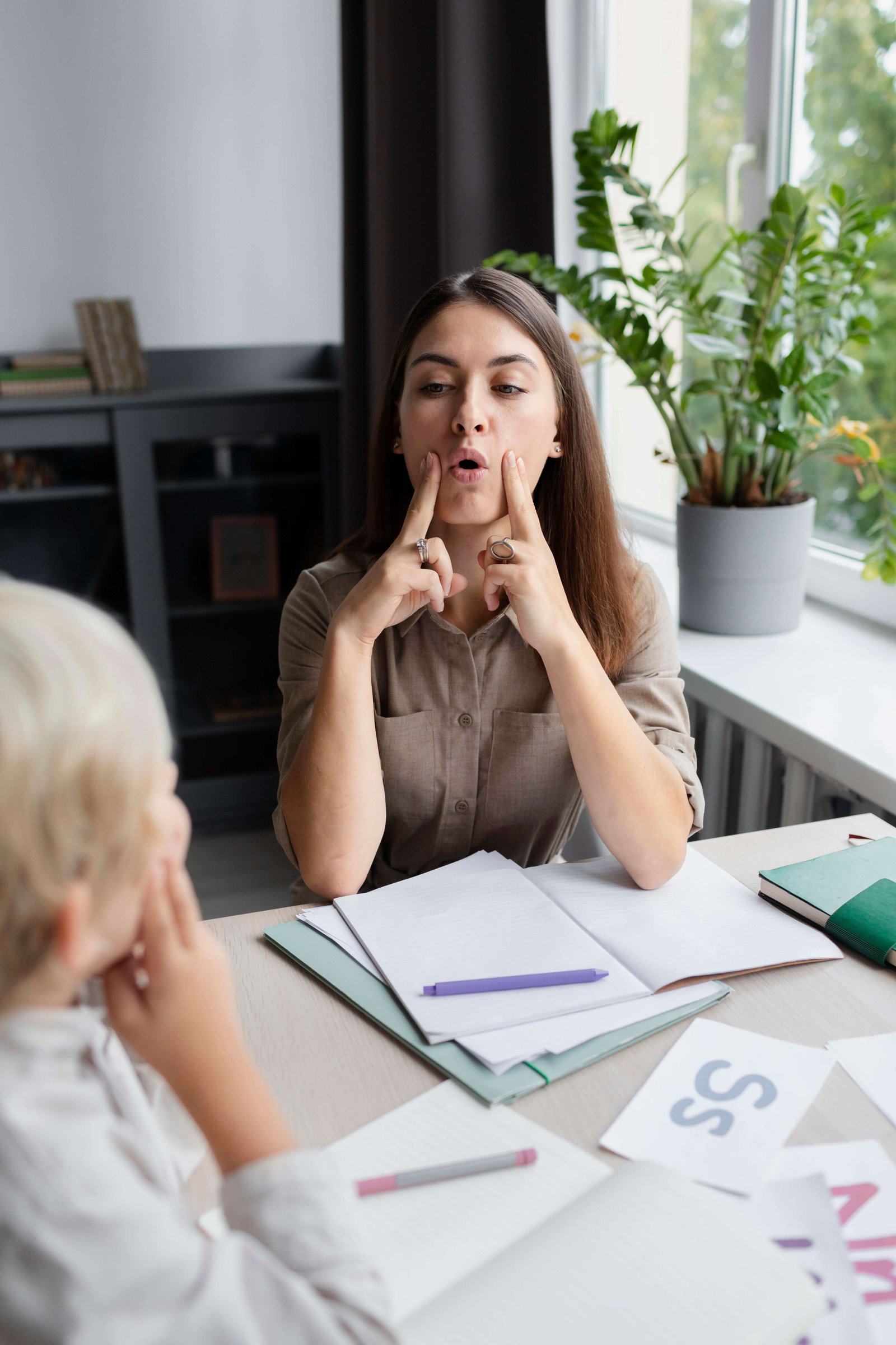 Child Speech Therapy Session